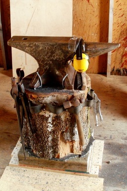 My anvil set-up